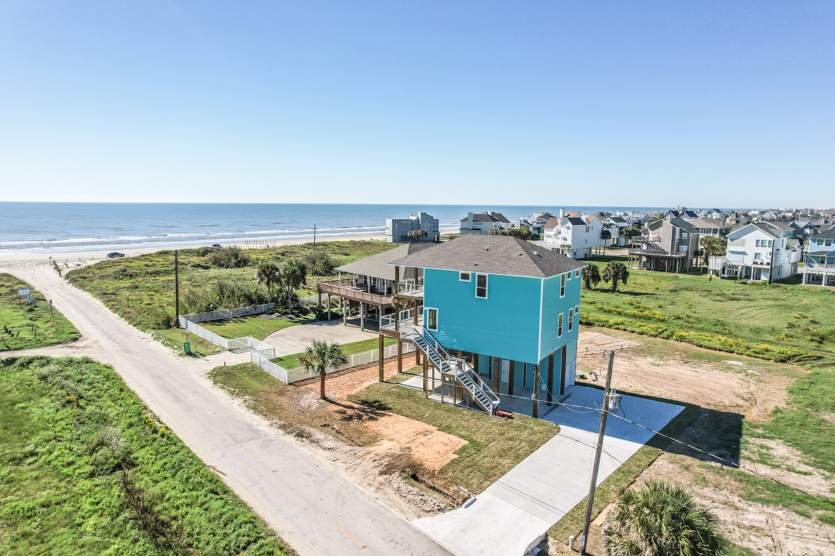 Lakes at Pirates Beach community aerial view