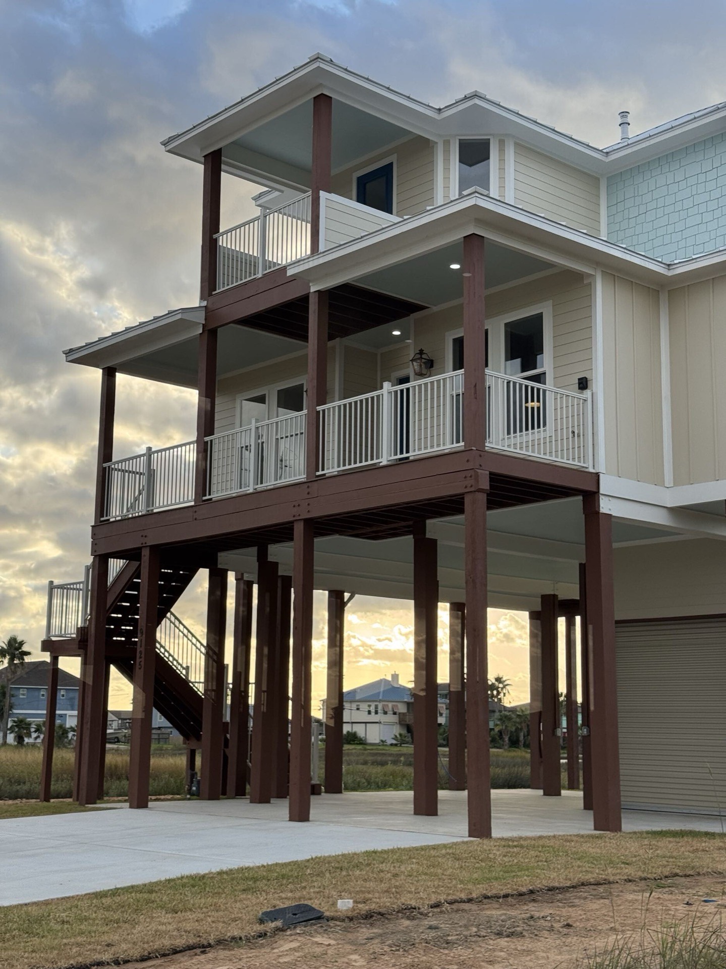 West Bay custom coastal home